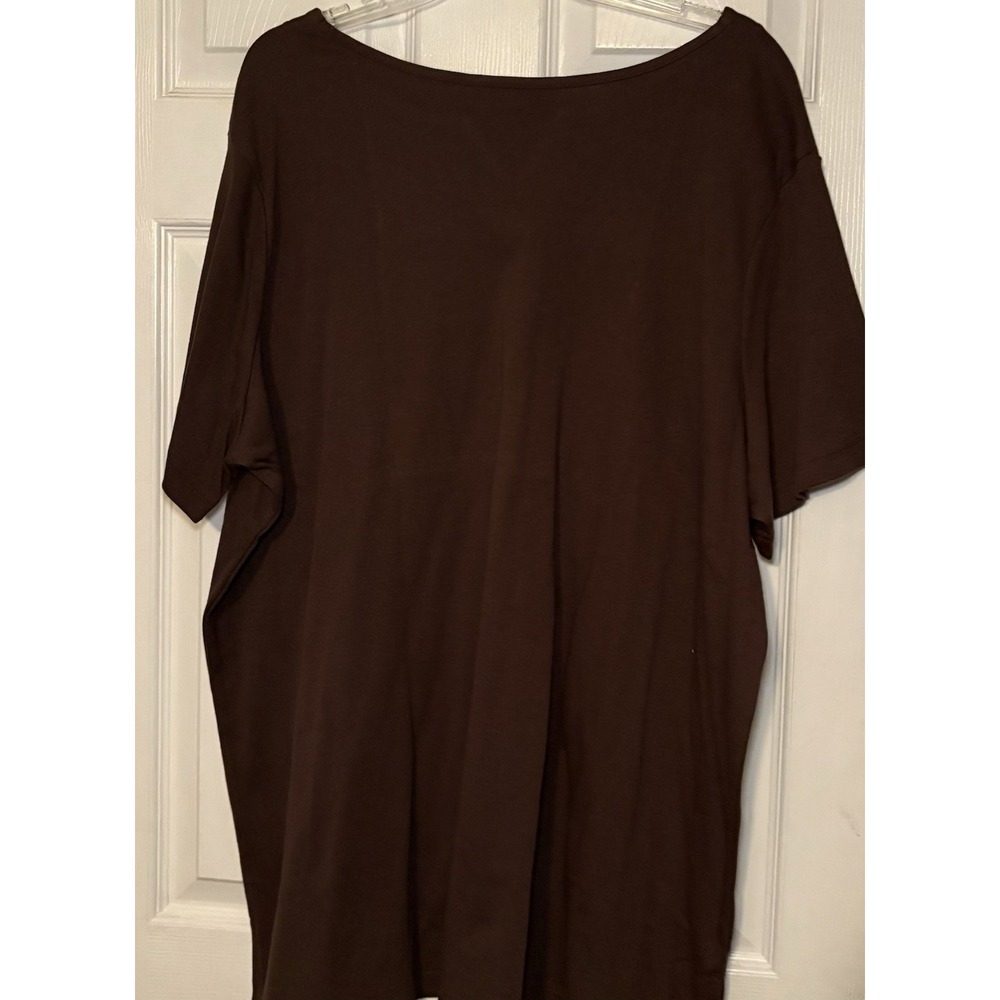 Roaman's 07-8663-2 Women's T-Shirt, 2X - Picture 3 of 4